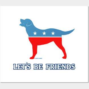 The Unofficial Party of "Let's be Friends" Posters and Art